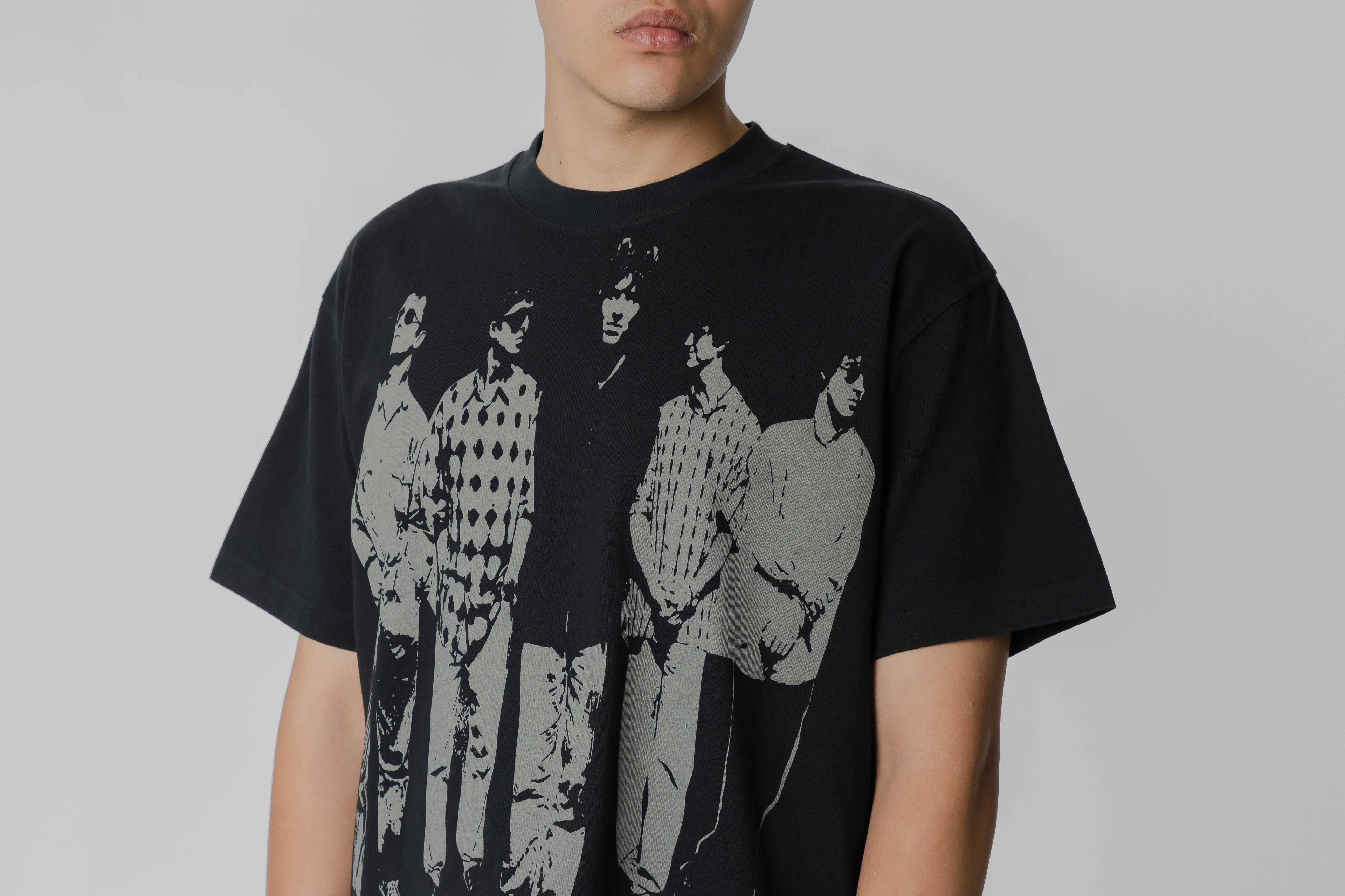 Pleasures x Oasis Definitely Heavyweight Shirt Faded - P26OA002-FADED BLACK - Lust México