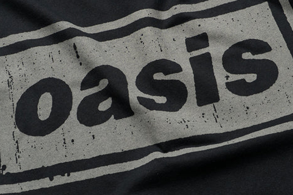 Pleasures x Oasis Definitely Heavyweight Shirt Faded - P26OA002-FADED BLACK
