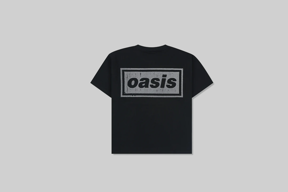 Pleasures x Oasis Definitely Heavyweight Shirt Faded - P26OA002-FADED BLACK