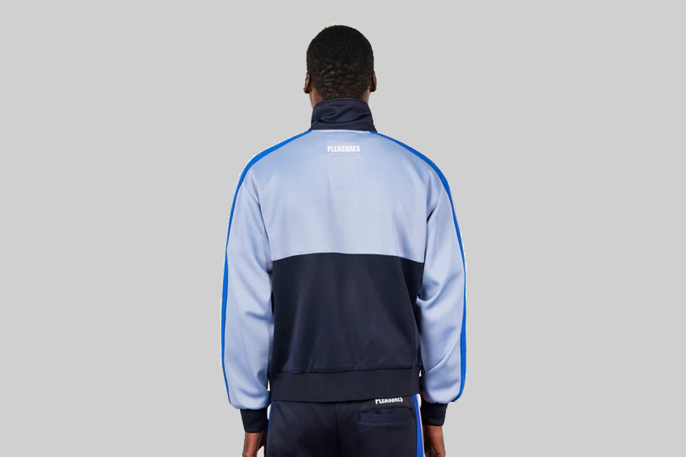 Pleasures x Oasis Forever Track Jacket Powder - P26OA003-POWDER BLUE