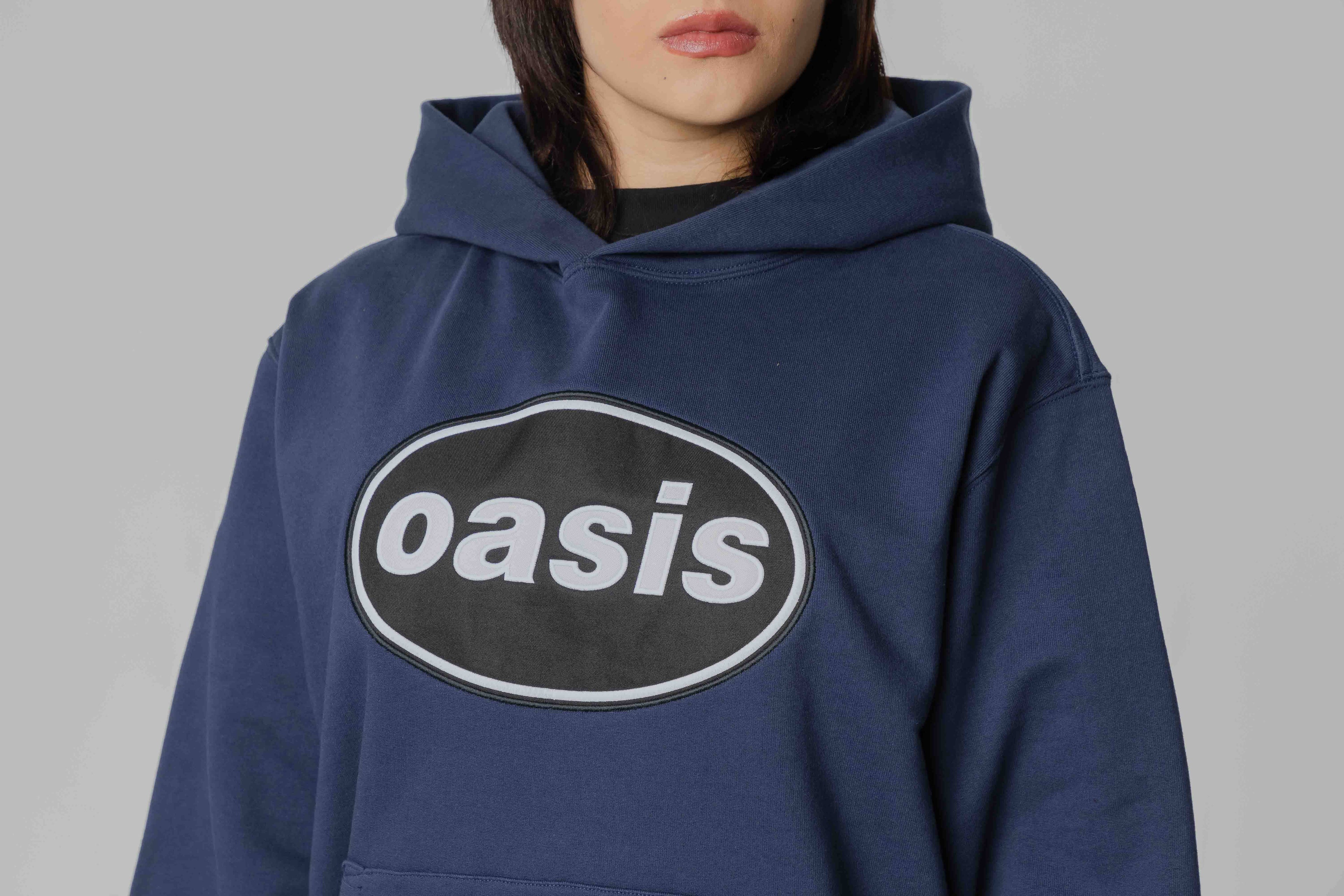 Pleasures x Oasis Knebworth Hoodie - P26OA005-NAVY - Lust México