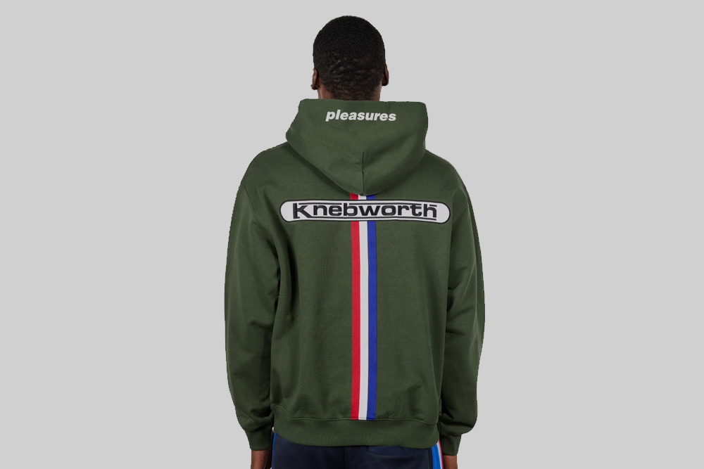Pleasures x Oasis Knebworth Hoodie - P26OA005-OLIVE