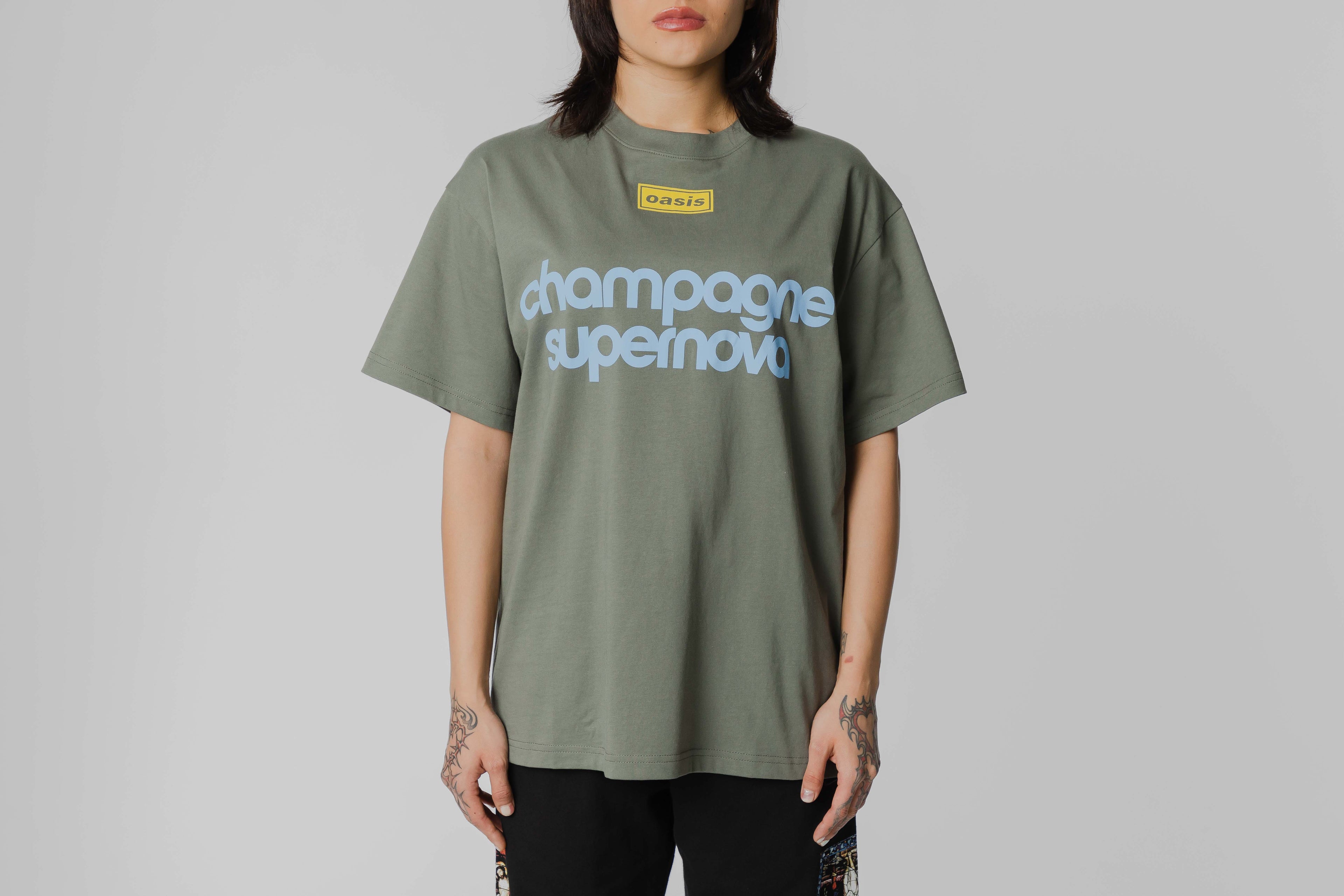 Pleasures x Oasis Nordique T-Shirt Faded - P26OA008-FADED BLACK - Lust México