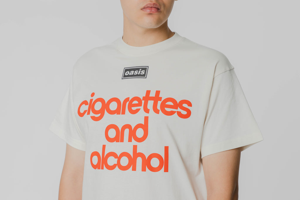 Pleasures x Oasis Nordique T-Shirt VTG - P26OA008-VTG WHITE - Lust México