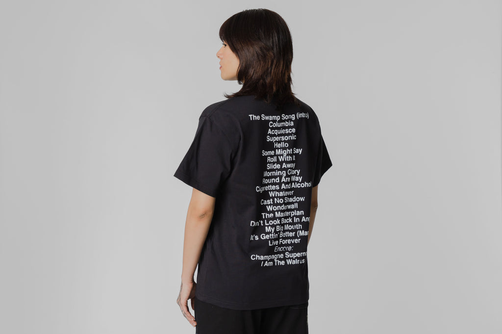 Pleasures x Oasis All Access T-Shirt - P26OA009-BLACK - Lust México