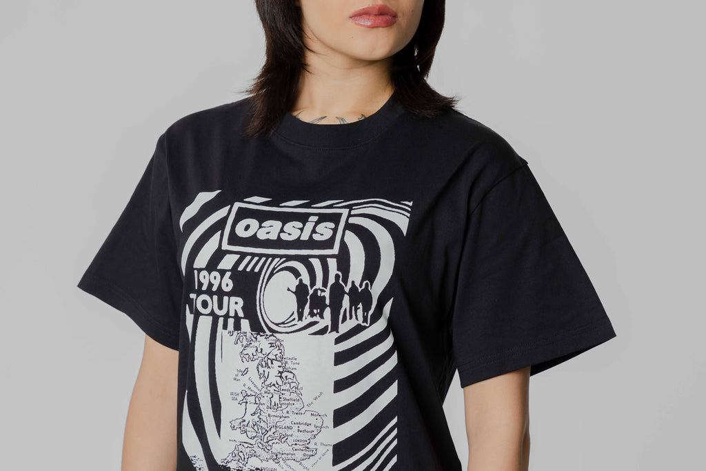 Pleasures x Oasis All Access T-Shirt - P26OA009-BLACK - Lust México