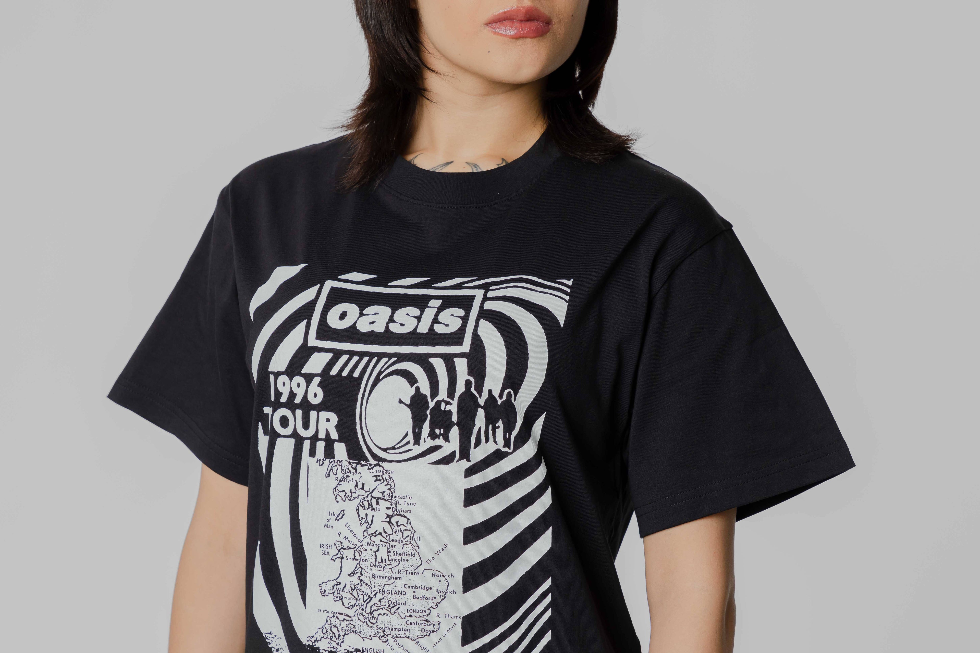 Pleasures x Oasis All Access T-Shirt - P26OA009-BLACK - Lust México