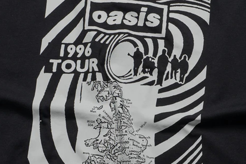 Pleasures x Oasis All Access T-Shirt - P26OA009-BLACK