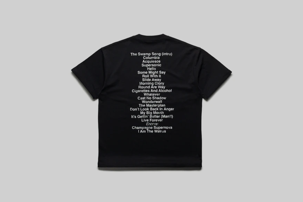 Pleasures x Oasis All Access T-Shirt - P26OA009-BLACK