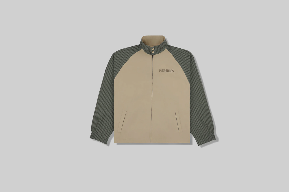 Pleasures Town Harrington Jacket - P26SP002-BEIGE