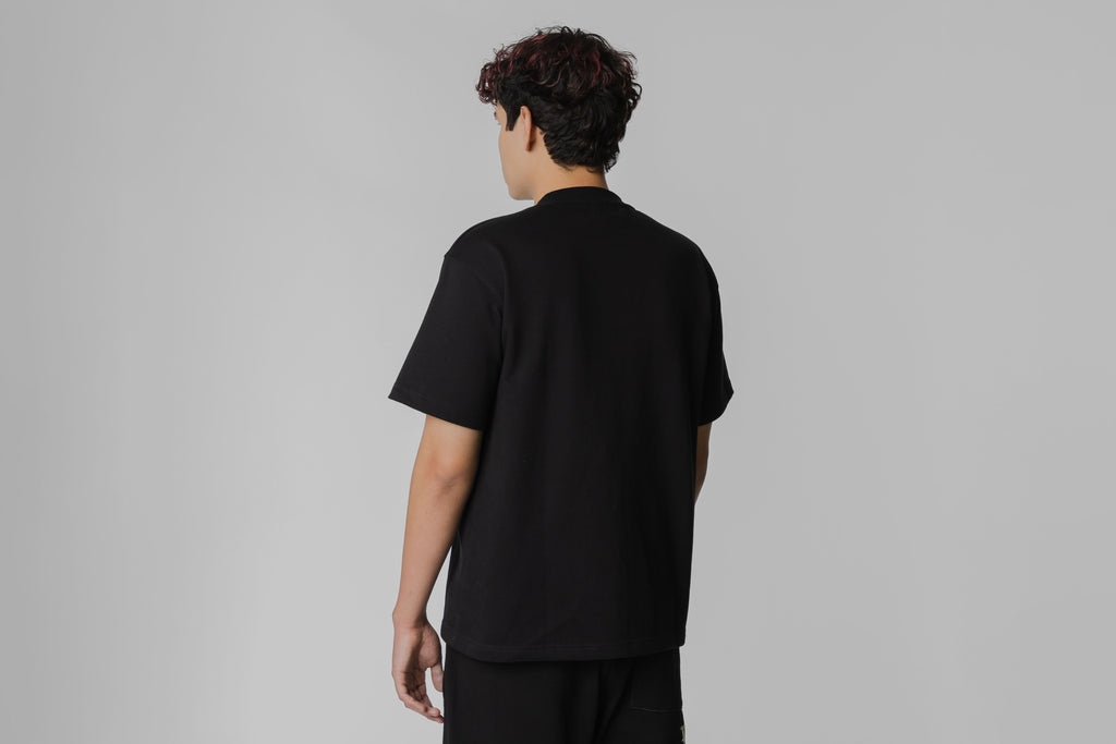 Pleasures Twitch Studded Crewneck - P26SP009-BLACK - Lust México