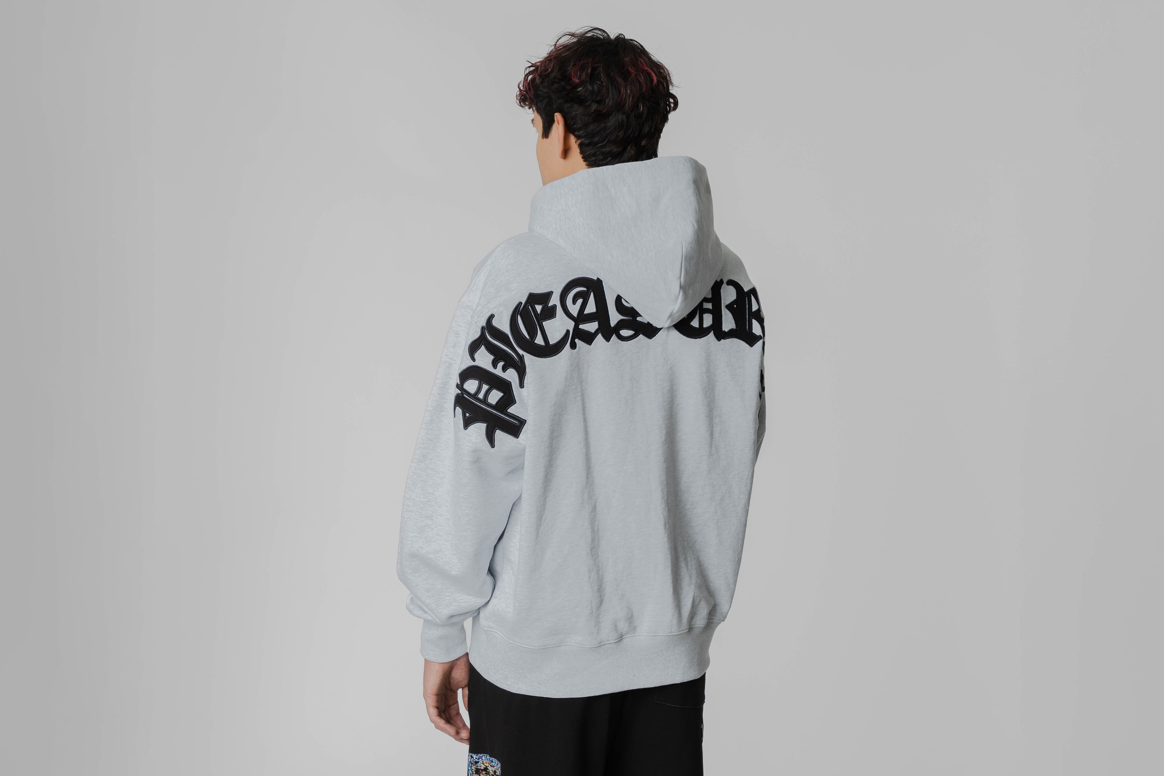 Pleasures Neural Zip Hoodie - P26SP010-HEATHER - Lust México