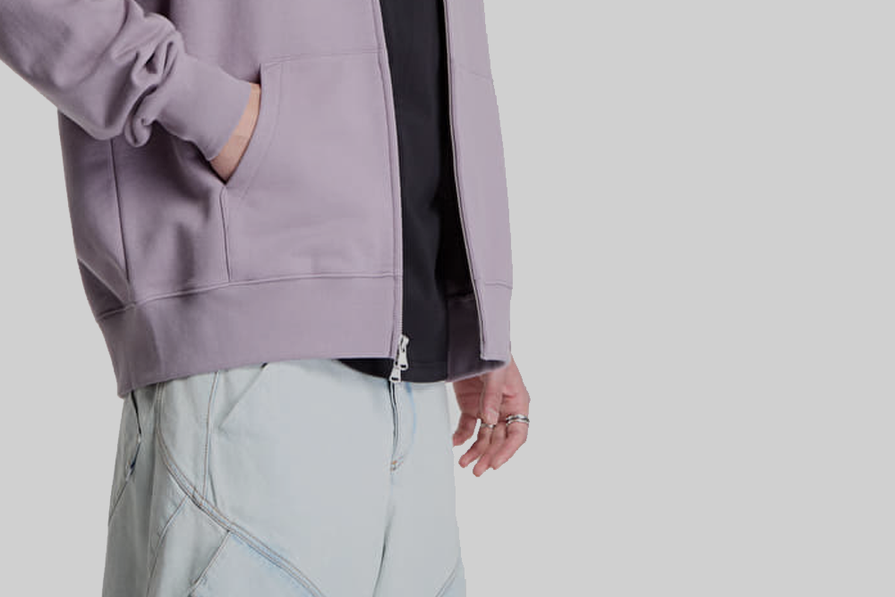 Pleasures Neural Zip Hoodie - P26SP010-LILAC