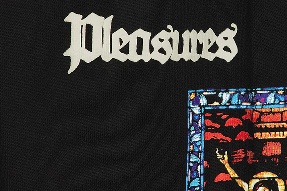 Pleasures Blasphemy Cotton Pants - P26SP023-BLACK