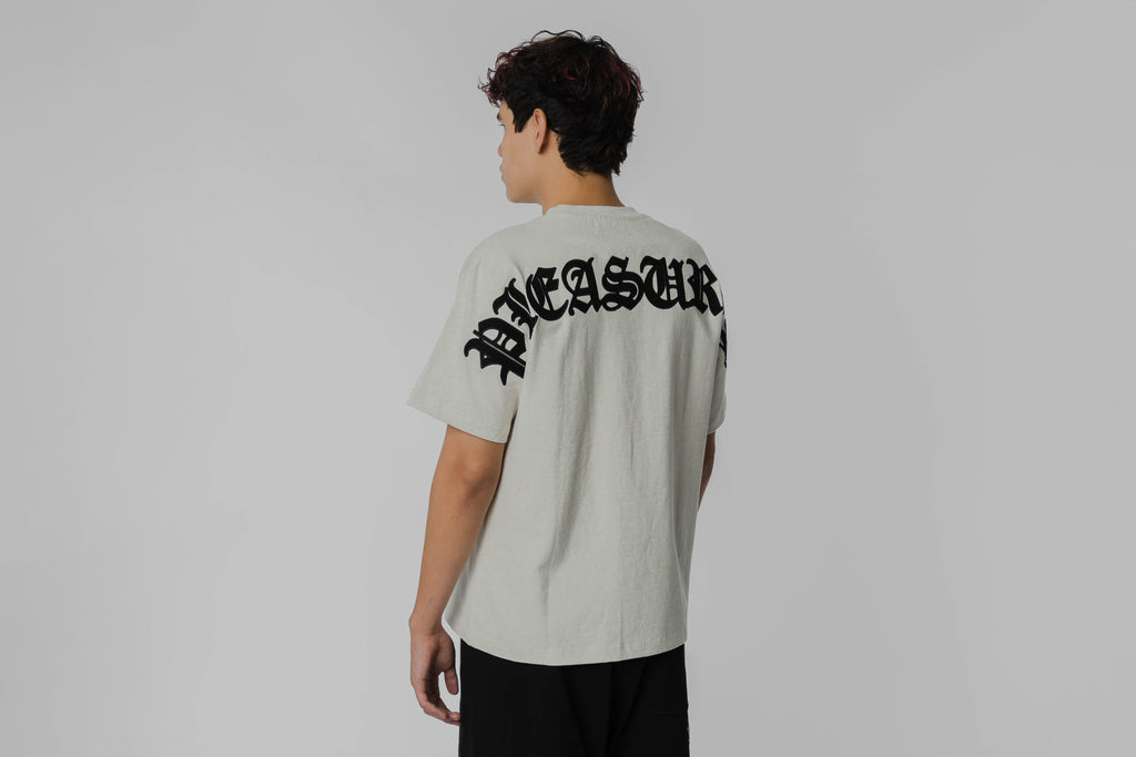 Pleasures Neural Applique Shirt - P26SP026-OATMEAL - Lust México