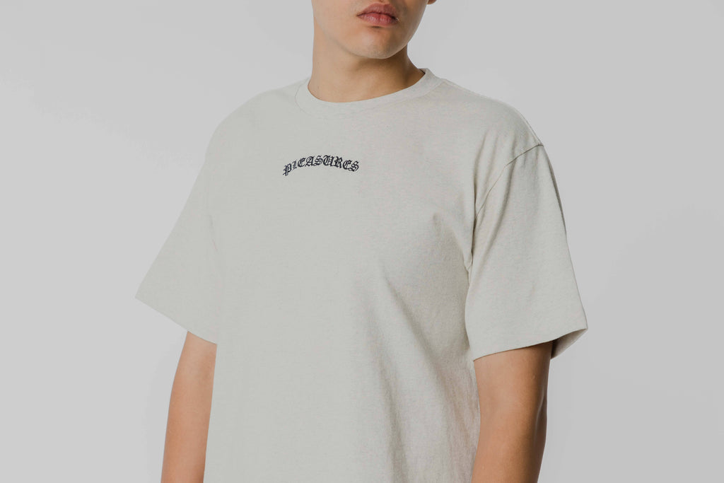 Pleasures Neural Applique Shirt - P26SP026-OATMEAL - Lust México