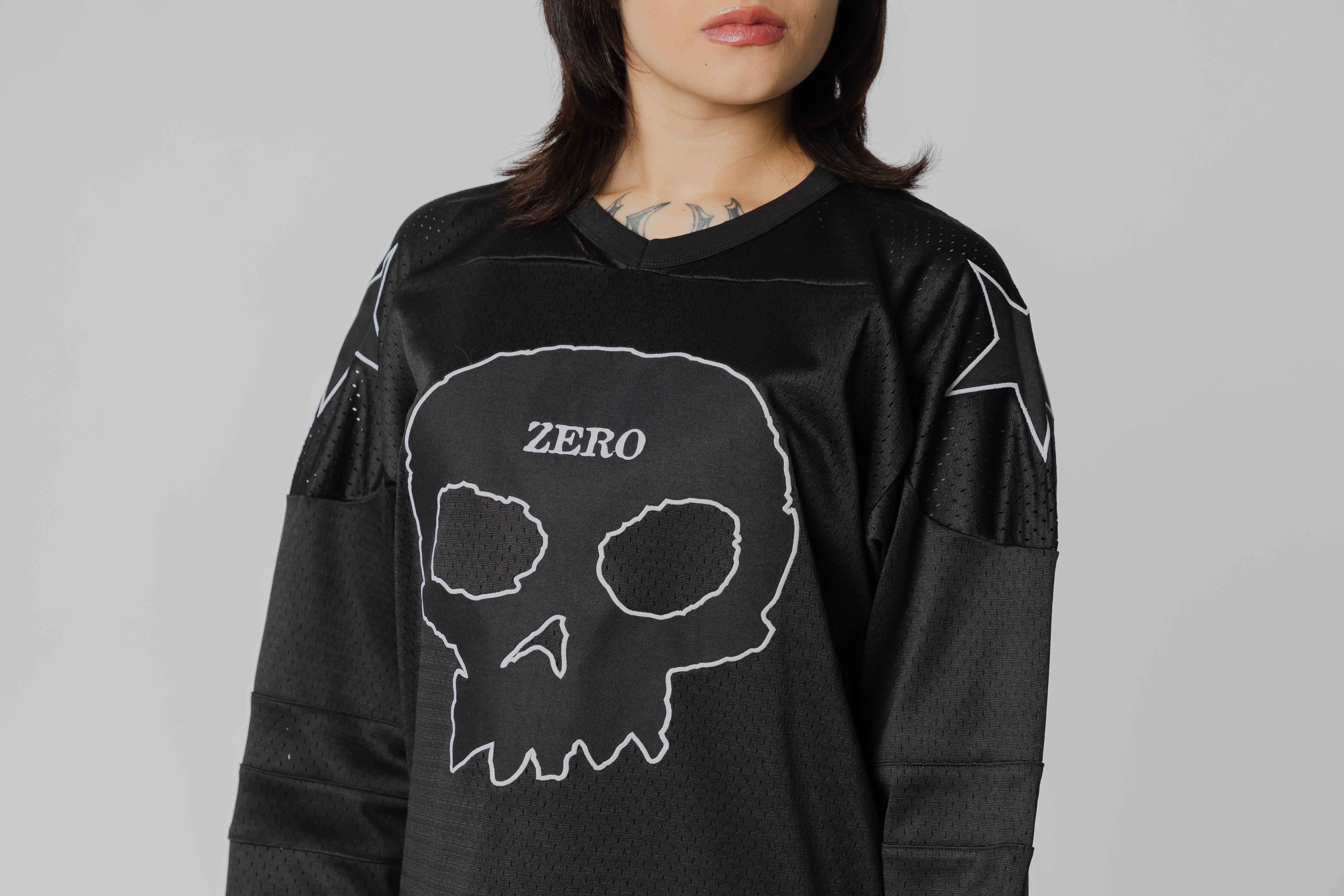 Pleasures Jamie Hockey Jersey - P26SPZ003-BLACK - Lust México