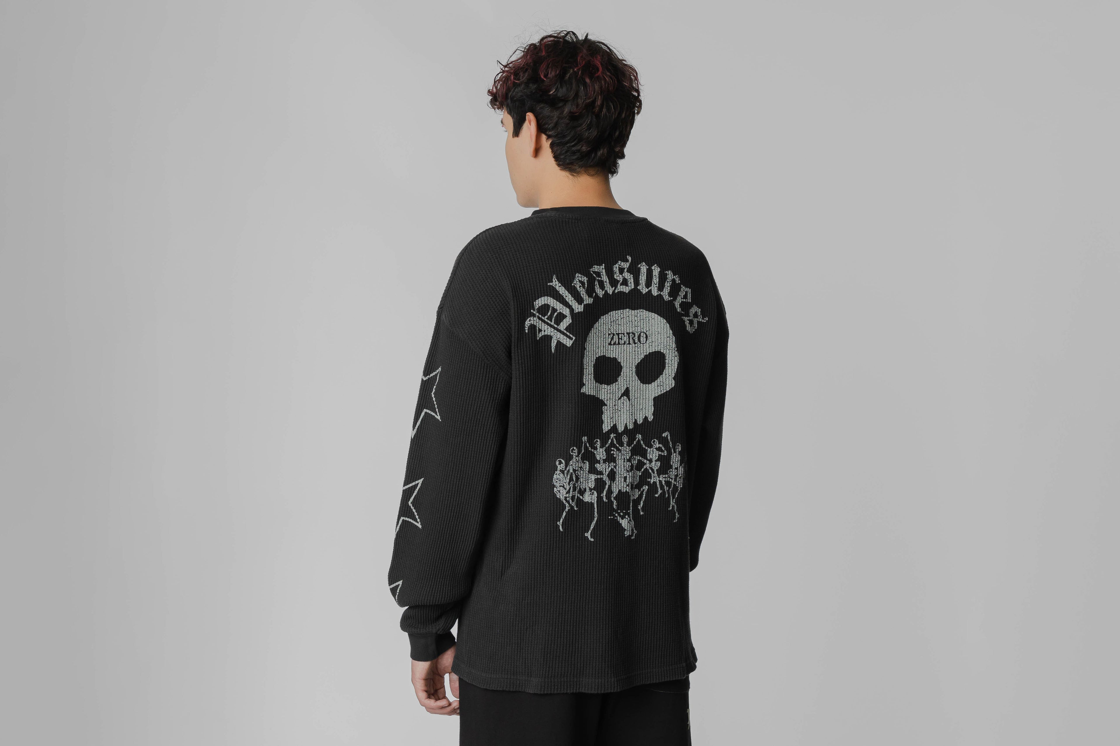 Pleasures Misled Thermal LS - P26SPZ004-BLACK - Lust México