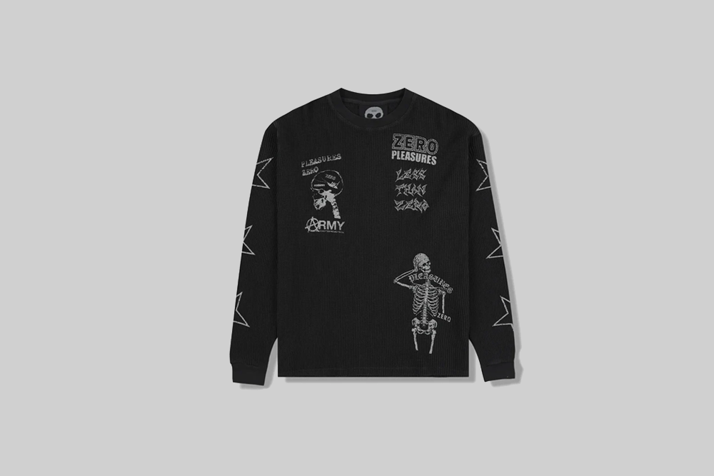 Pleasures Misled Thermal LS - P26SPZ004-BLACK