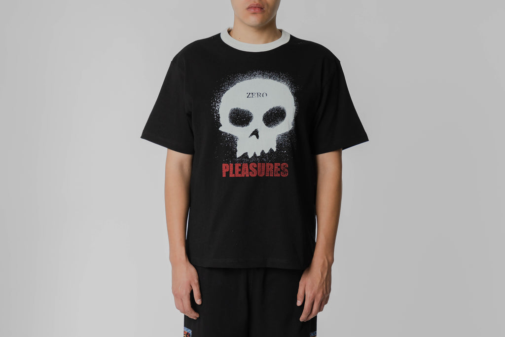 Pleasures Single Skull Heavy weight Shirt - P26SPZ006-BLACK - Lust México