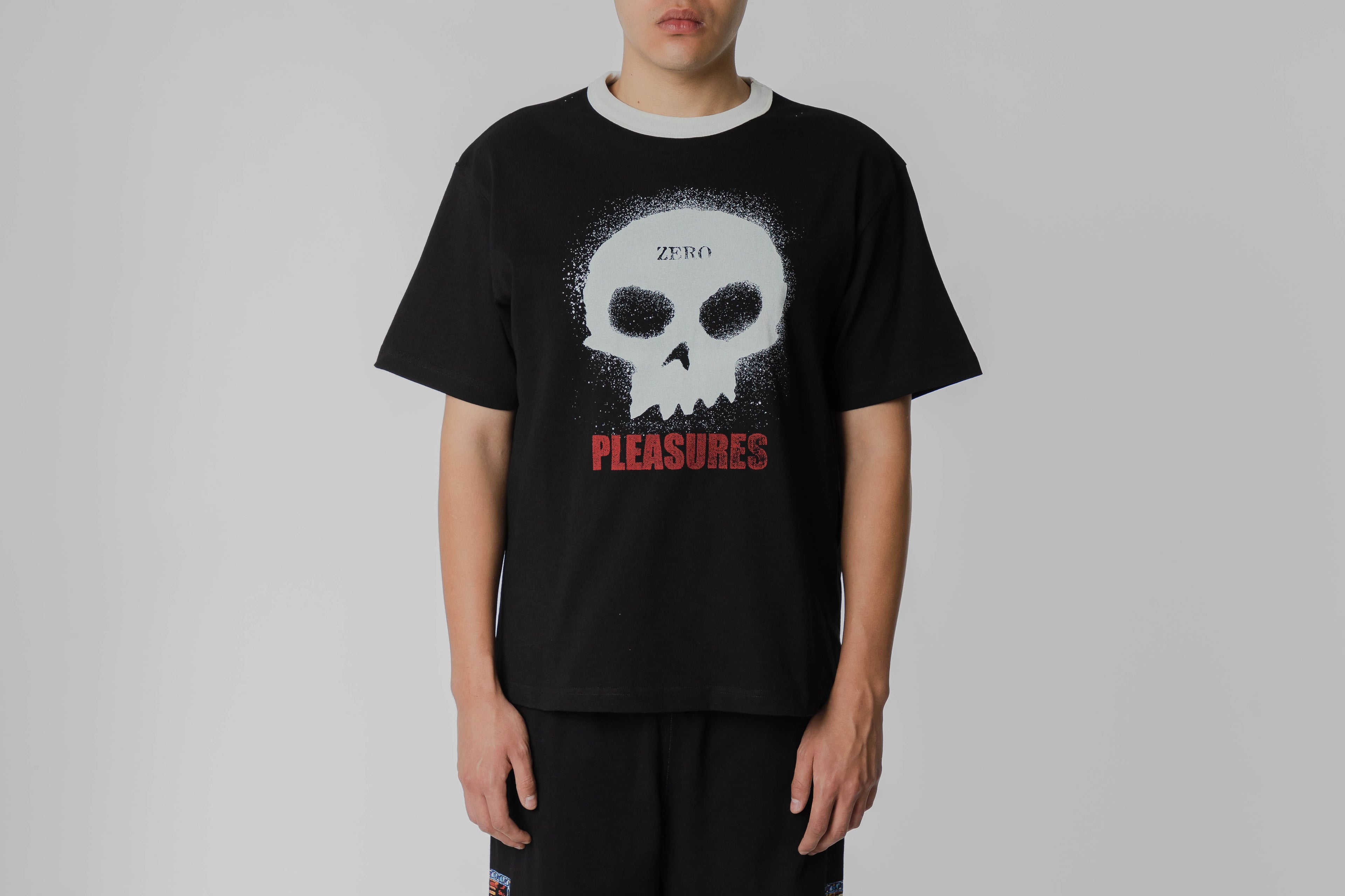 Pleasures Single Skull Heavy weight Shirt - P26SPZ006-BLACK - Lust México