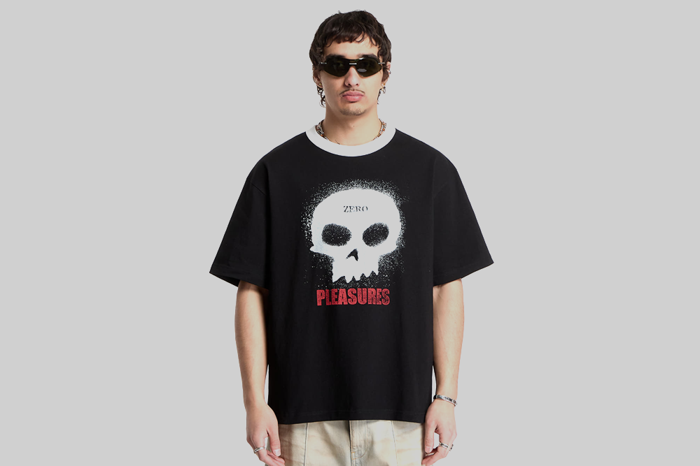 Pleasures Single Skull Heavy weight Shirt - P26SPZ006-BLACK