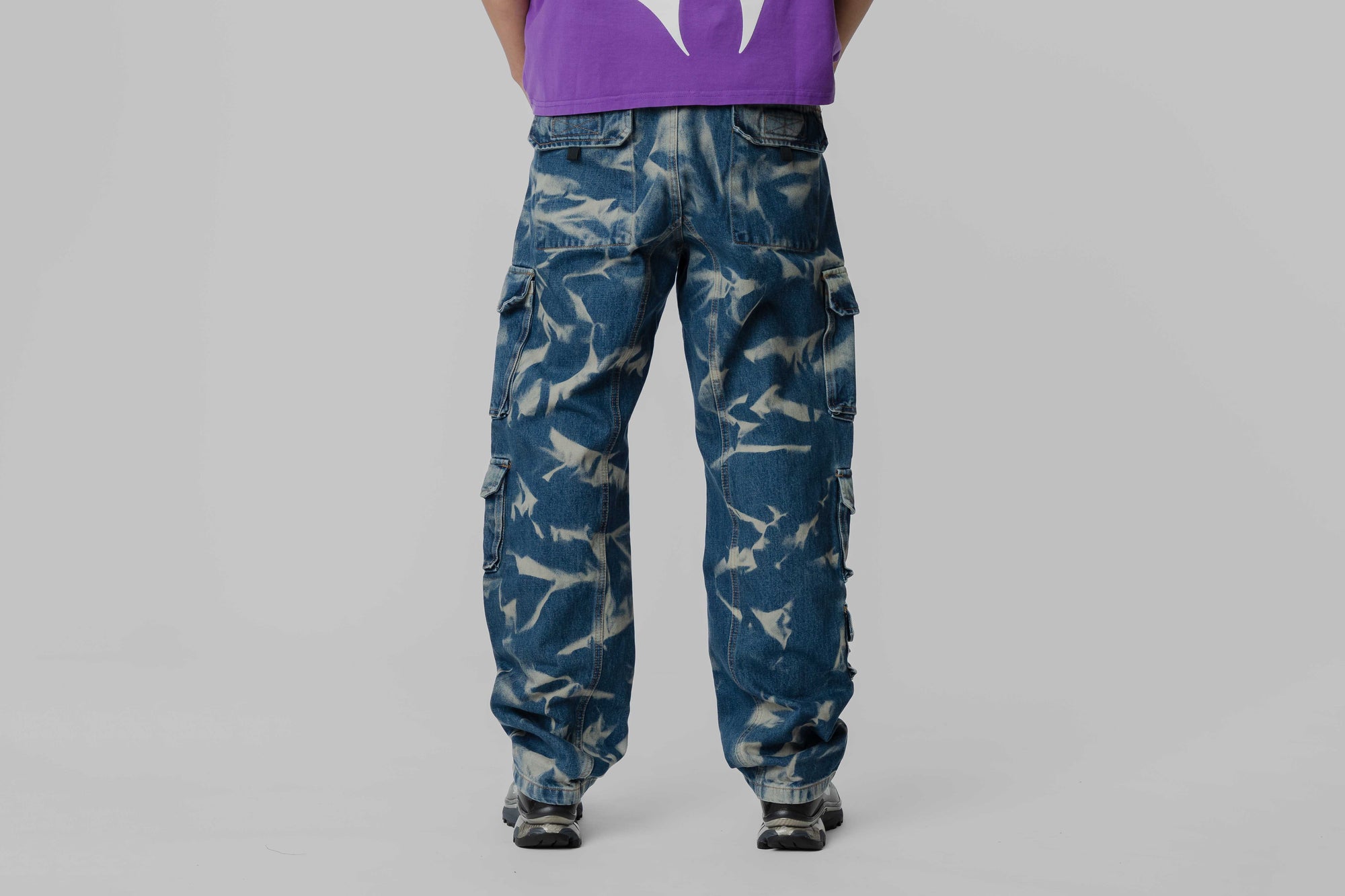 Crime Life Camo Cargo Jeans