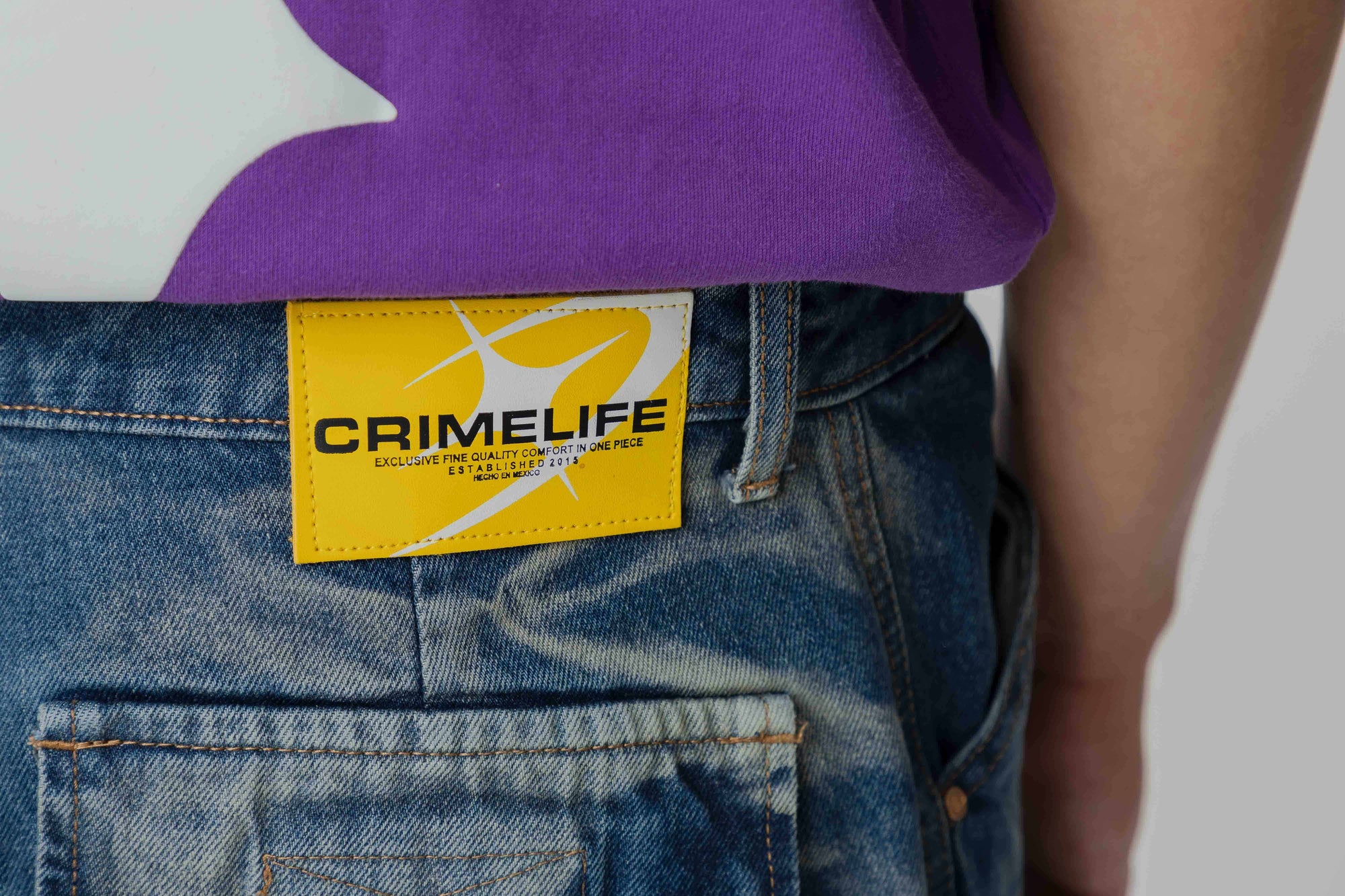 Crime Life Camo Cargo Jeans