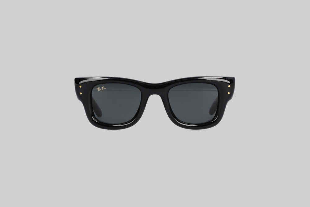 Ray-Ban Wayfarer Puffer Sunglasses 'Black'