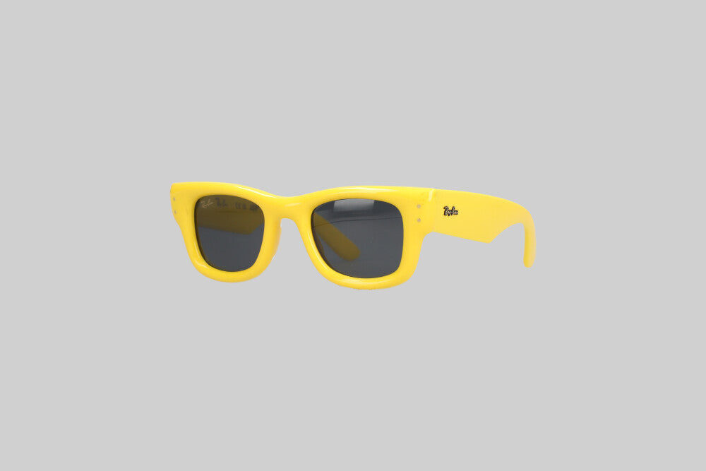 Ray-Ban Wayfarer Puffer Sunglasses 'Yellow'