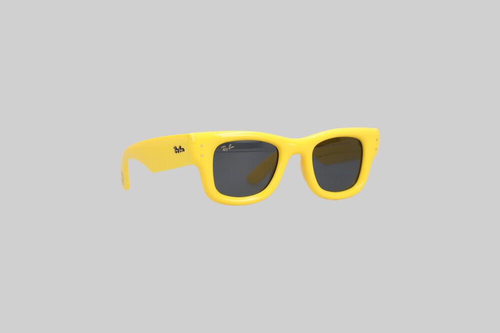 Ray-Ban Wayfarer Puffer Sunglasses 'Yellow'