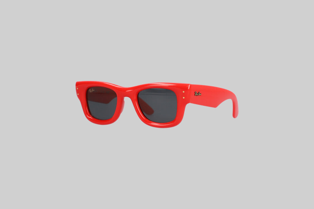 Ray-Ban Wayfarer Puffer Sunglasses 'Red'