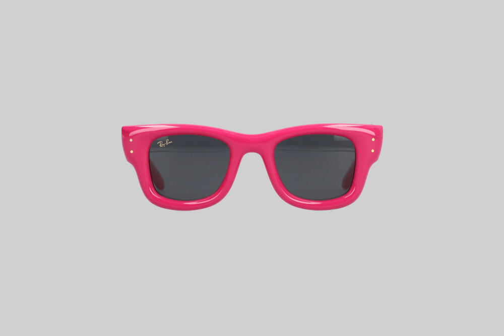 Ray-Ban Wayfarer Puffer Sunglasses 'Fucsia'