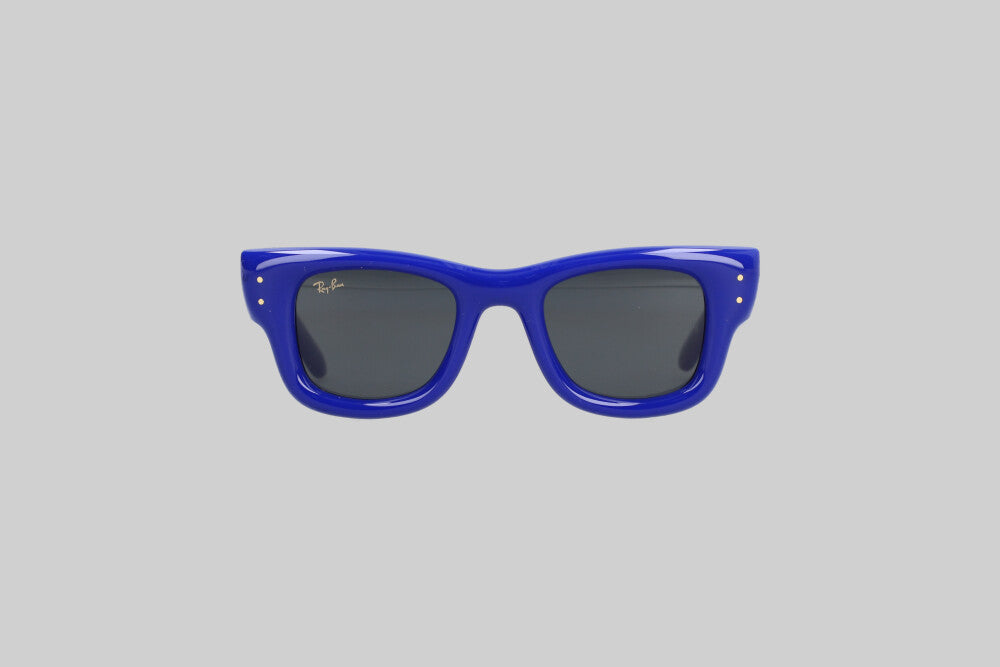 Ray-Ban Wayfarer Puffer Sunglasses 'Blue'