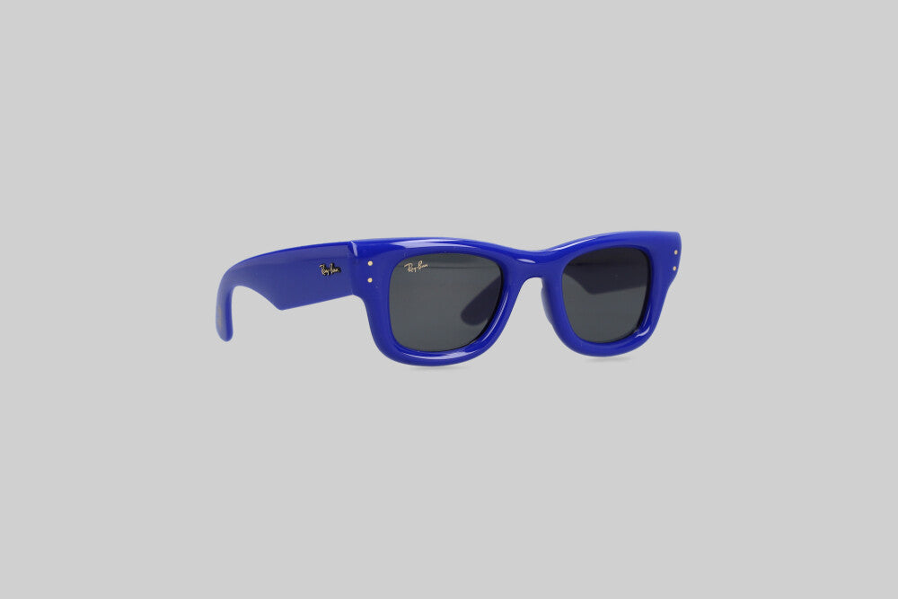 Ray-Ban Wayfarer Puffer Sunglasses 'Blue'