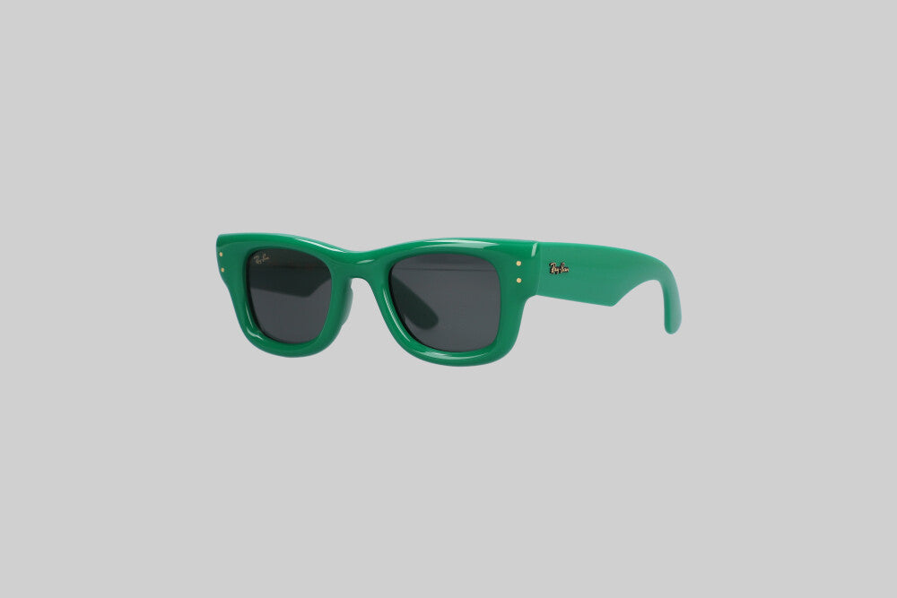 Ray-Ban Wayfarer Puffer Sunglasses 'Green'