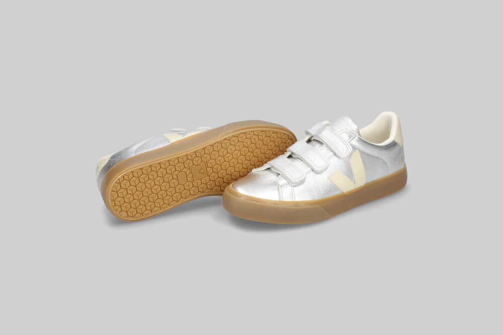 Women's VEJA Recife Logo 'Silver' - RC0520779A
