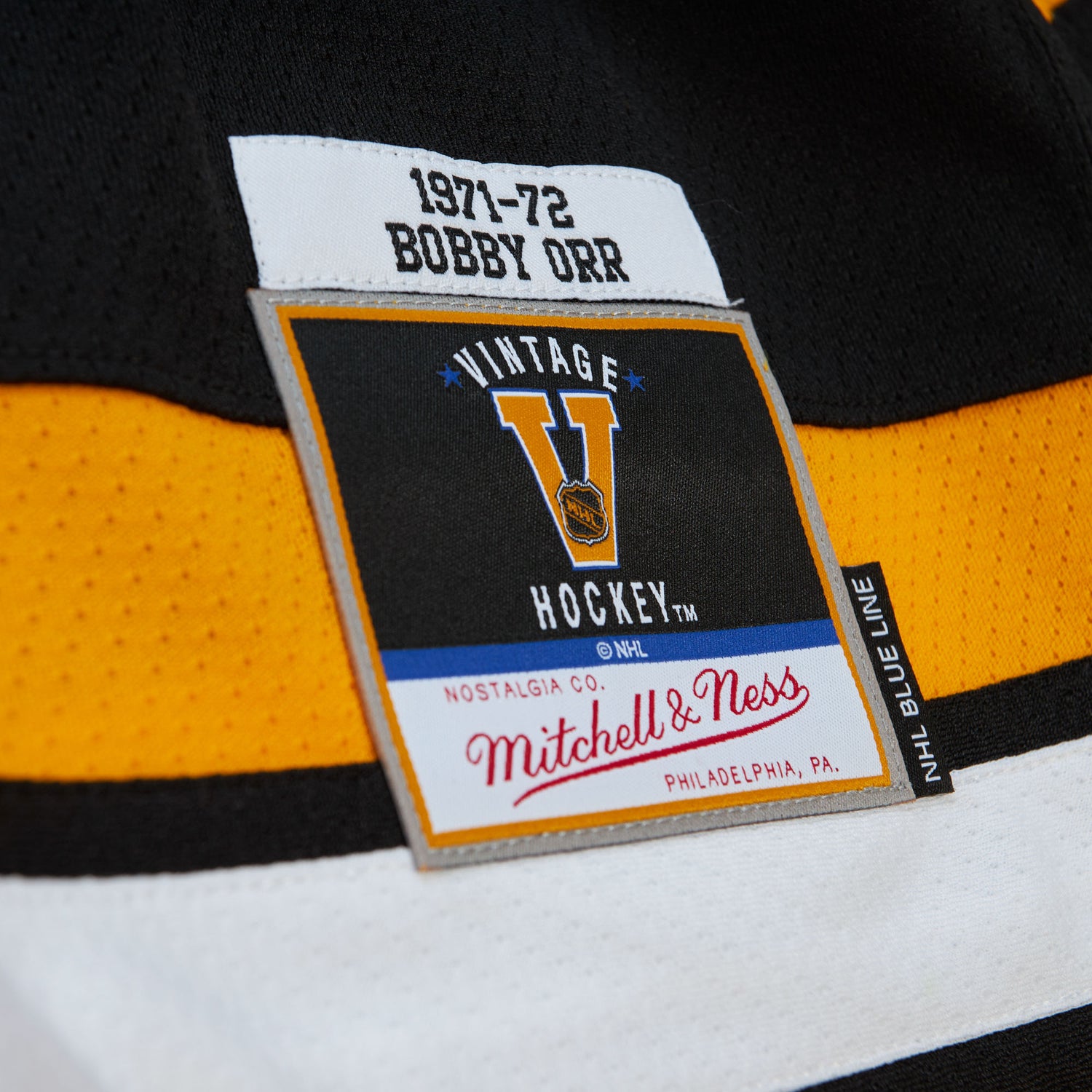 Mitchell &amp; Ness NHL Dark Jersey Bruins 1971 Bobby ORR