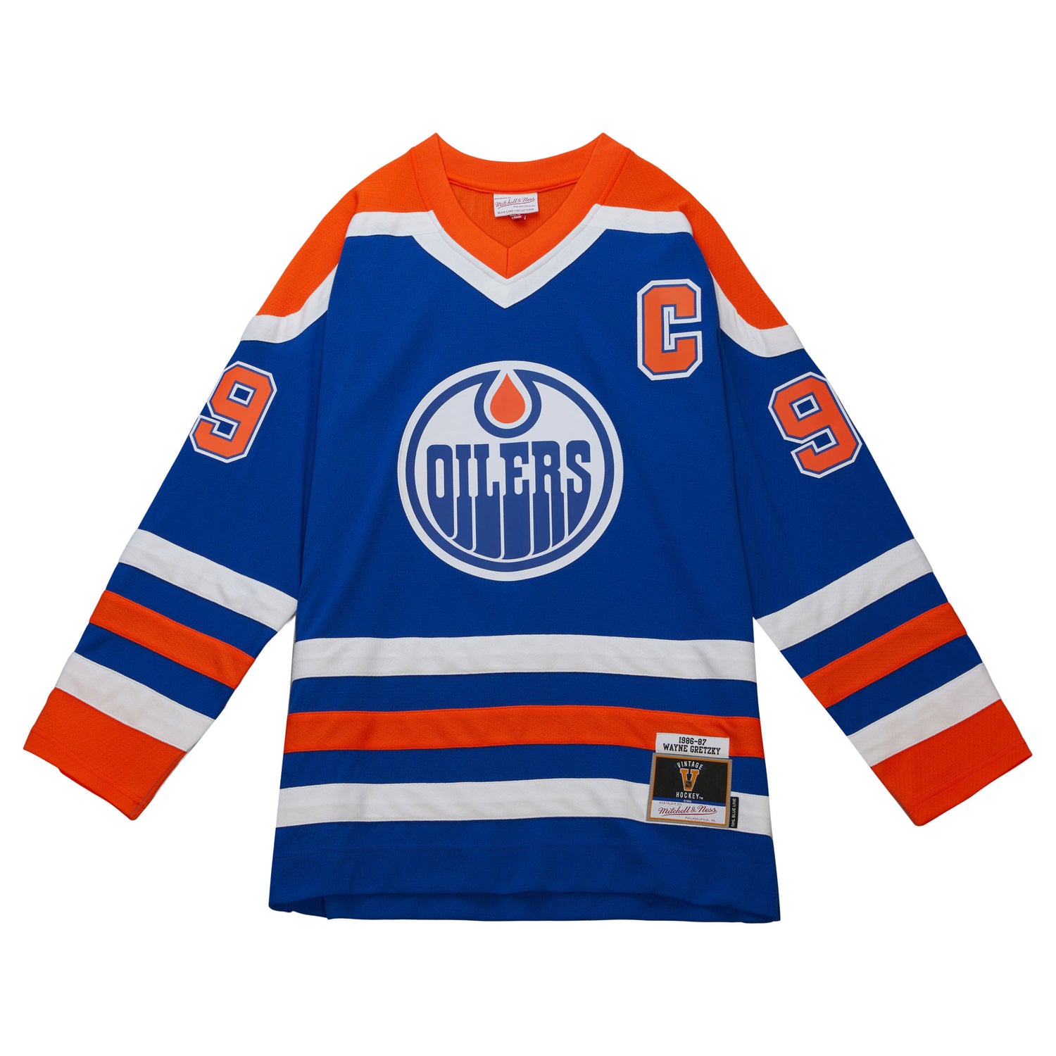 Mitchell &amp; Ness NHL Dark Jersey Oirlers 1986 Line Wayne Gretzky