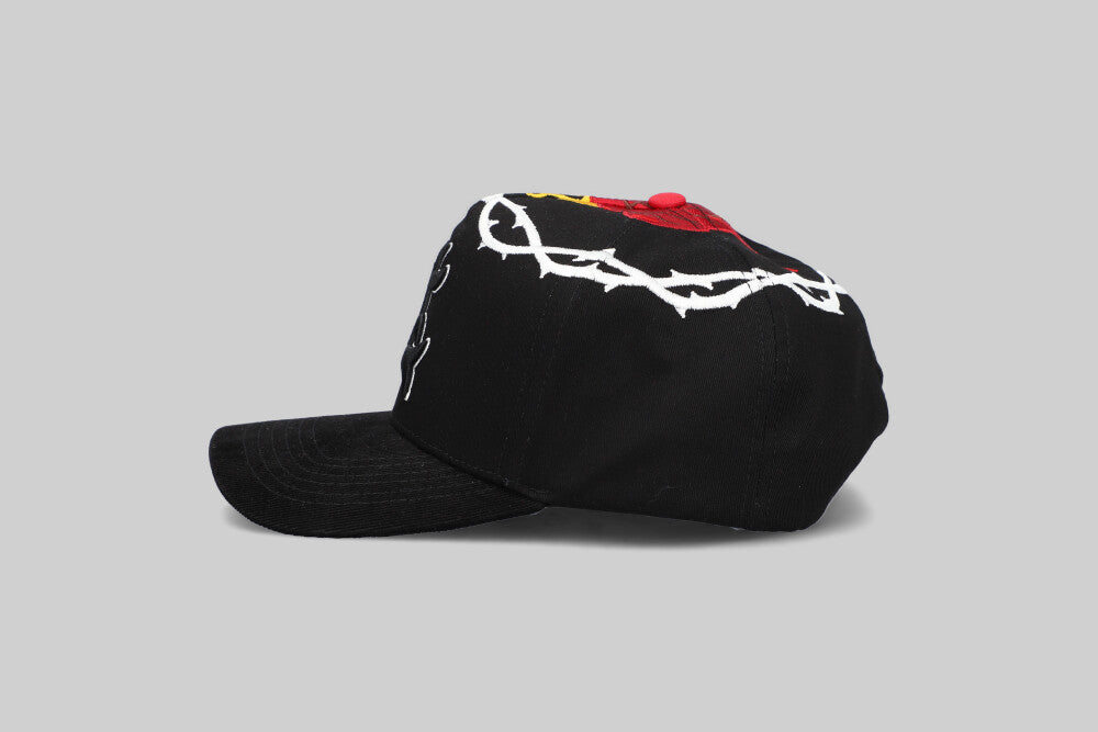 Crime Life Sacred Flame Snapback Cap - [sku] - Lust México