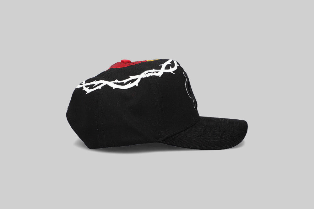 Crime Life Sacred Flame Snapback Cap - [sku] - Lust México