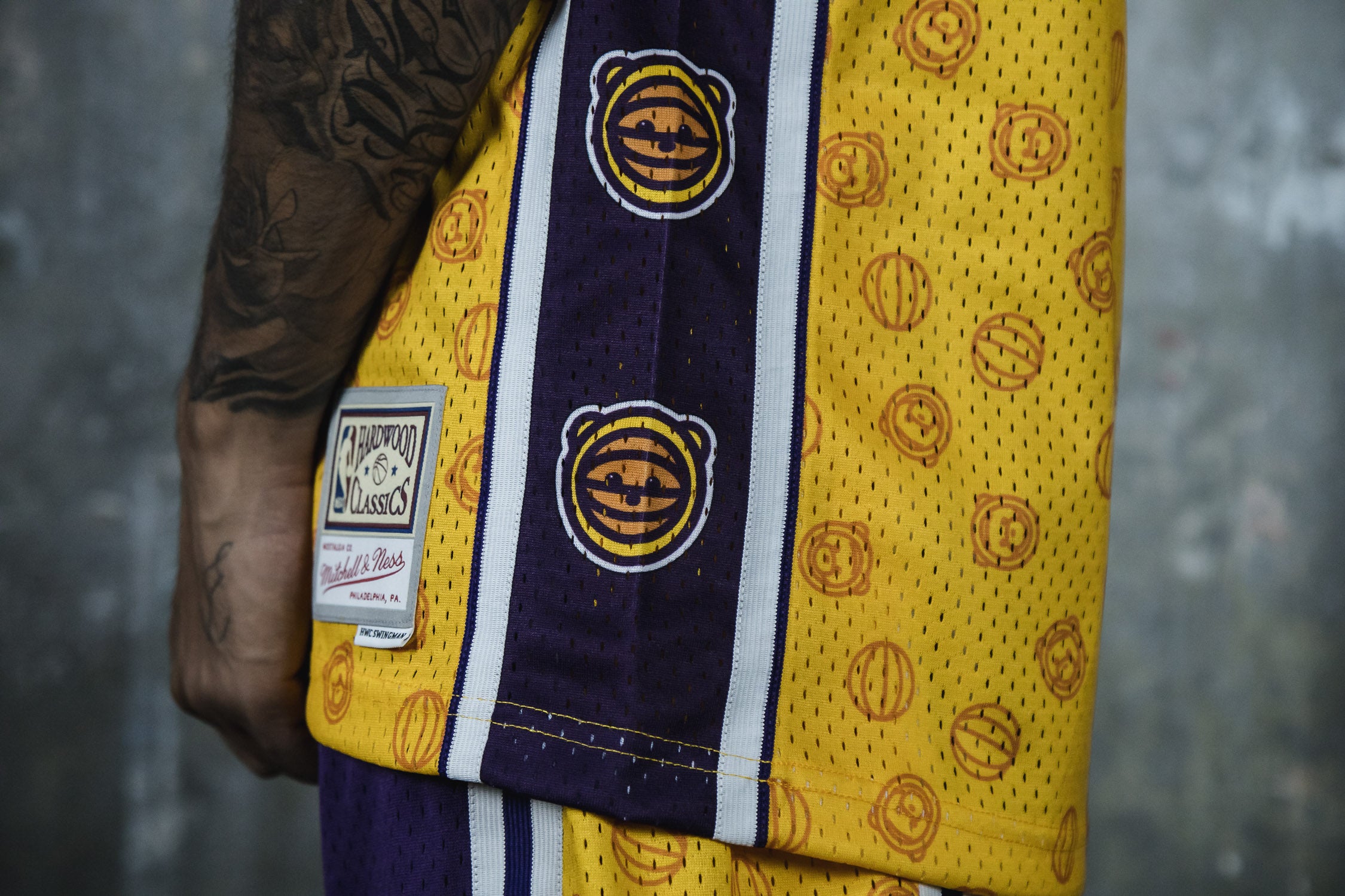 Maillot NBA Los Angeles Lakers Ozuna X Mitchell&ness Swingman