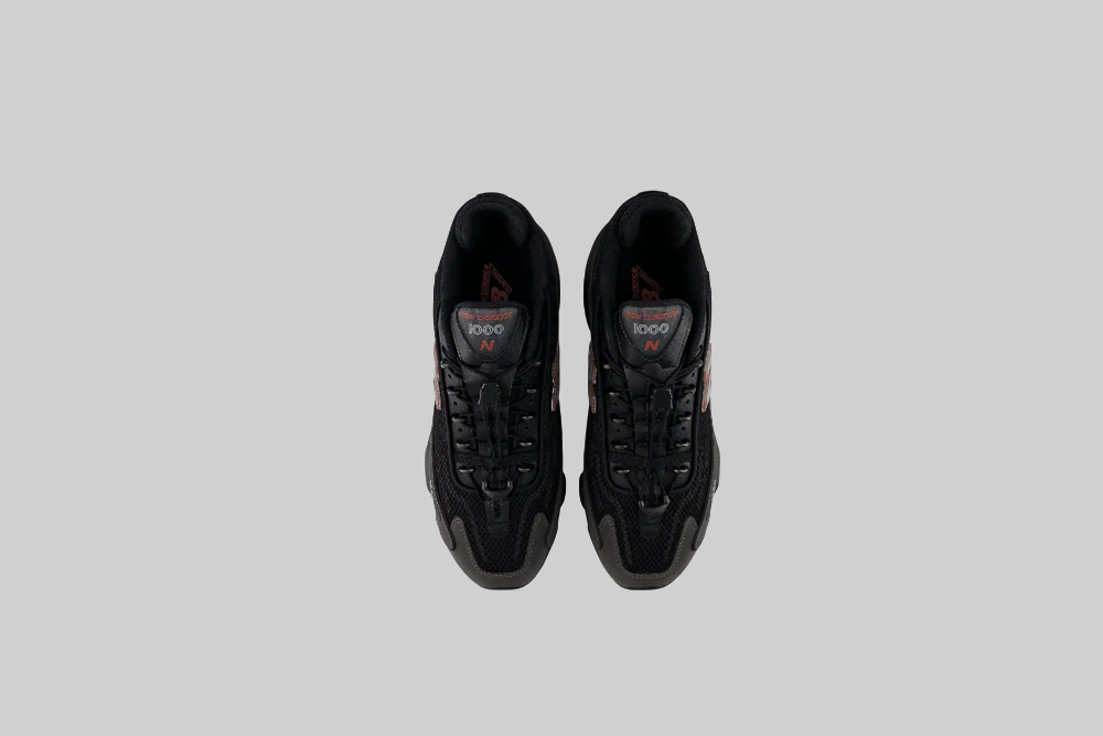 New Balance 1000G 'Black Metallic Red Rock' - U100010A - Lust México