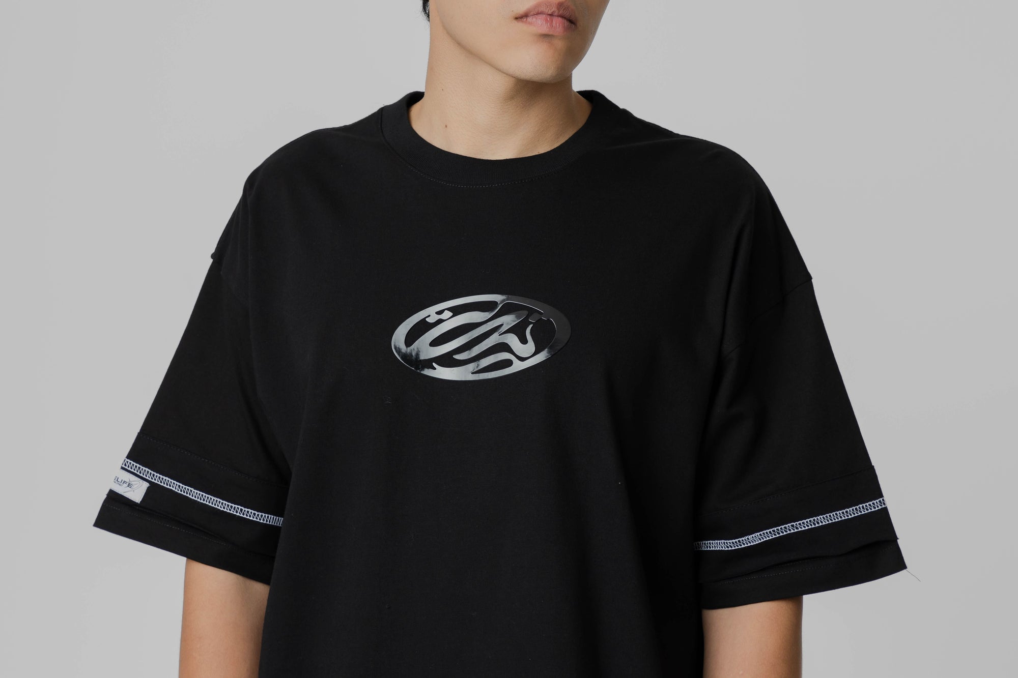 Crime Life Arab Black Icon Tee 'Black'