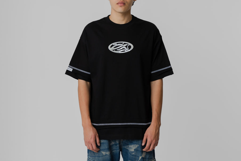 Crime Life Arab Chorme Icon Tee 'Black'