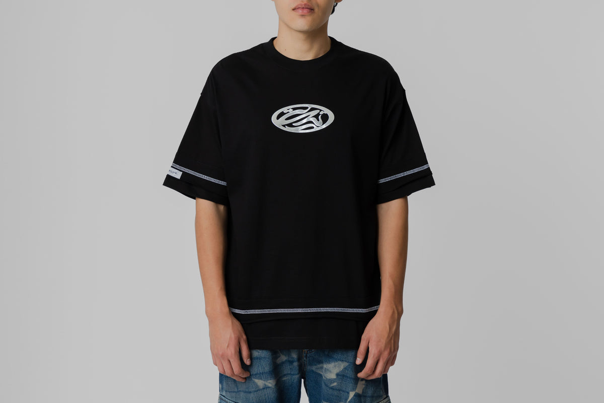 Crime Life Arab Chorme Icon Tee 'Black'