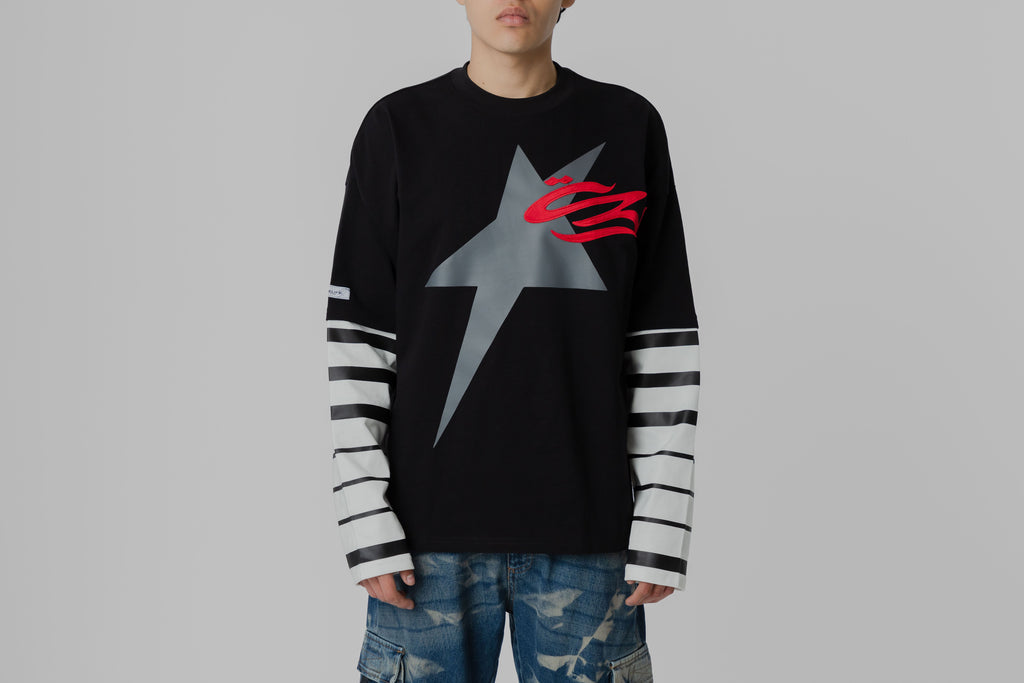 Crime Life Arab Star Long Sleeve 'Black'