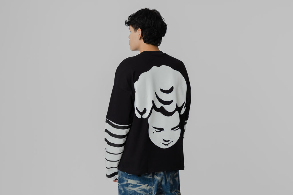 Crime Life Arab Star Long Sleeve 'Black'