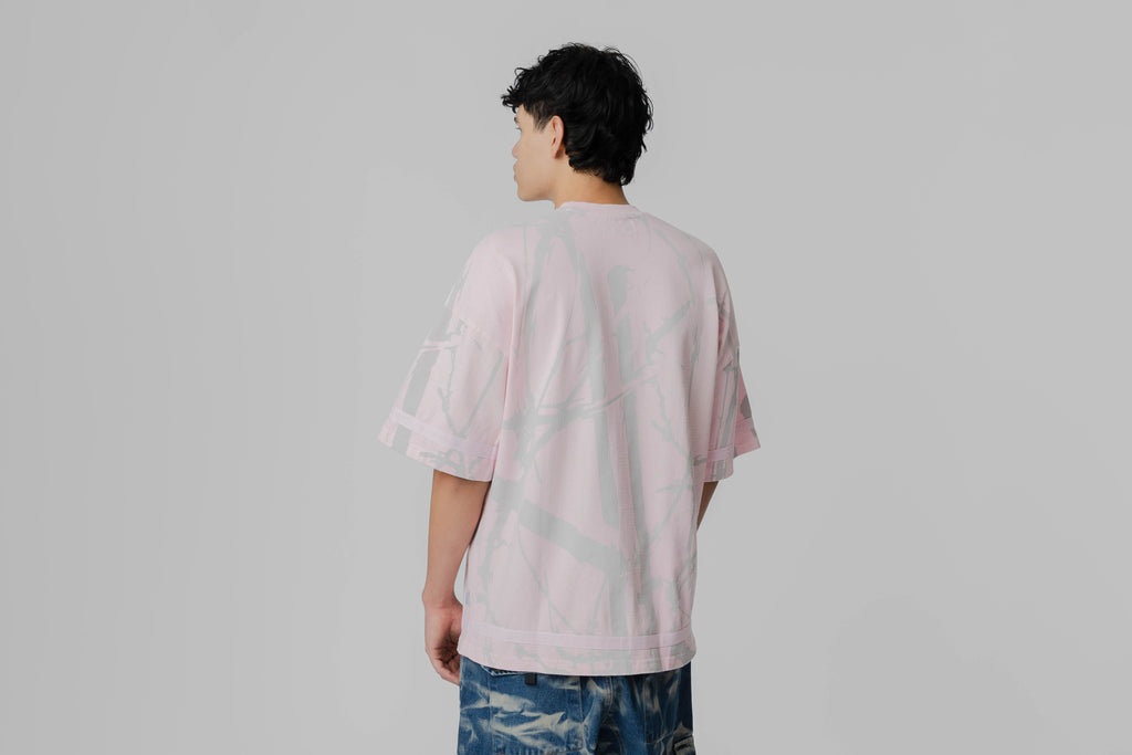 Crime Life Camo Star Tee 'Pink'