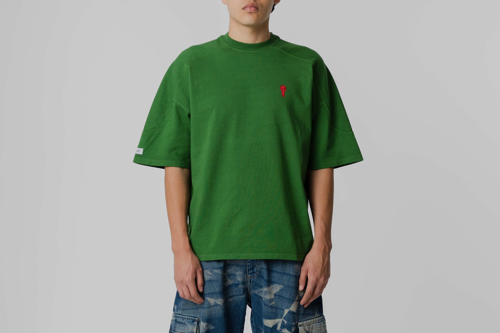 Crime Life Crime Basic Tee 'Green'